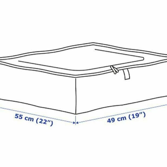 IKEA Storage & Organization Set Of 2 Parkla Ikea Storage Zippered